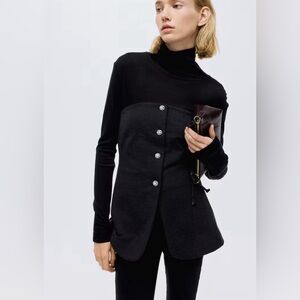 H&M Black Strapless Top > Sold Out